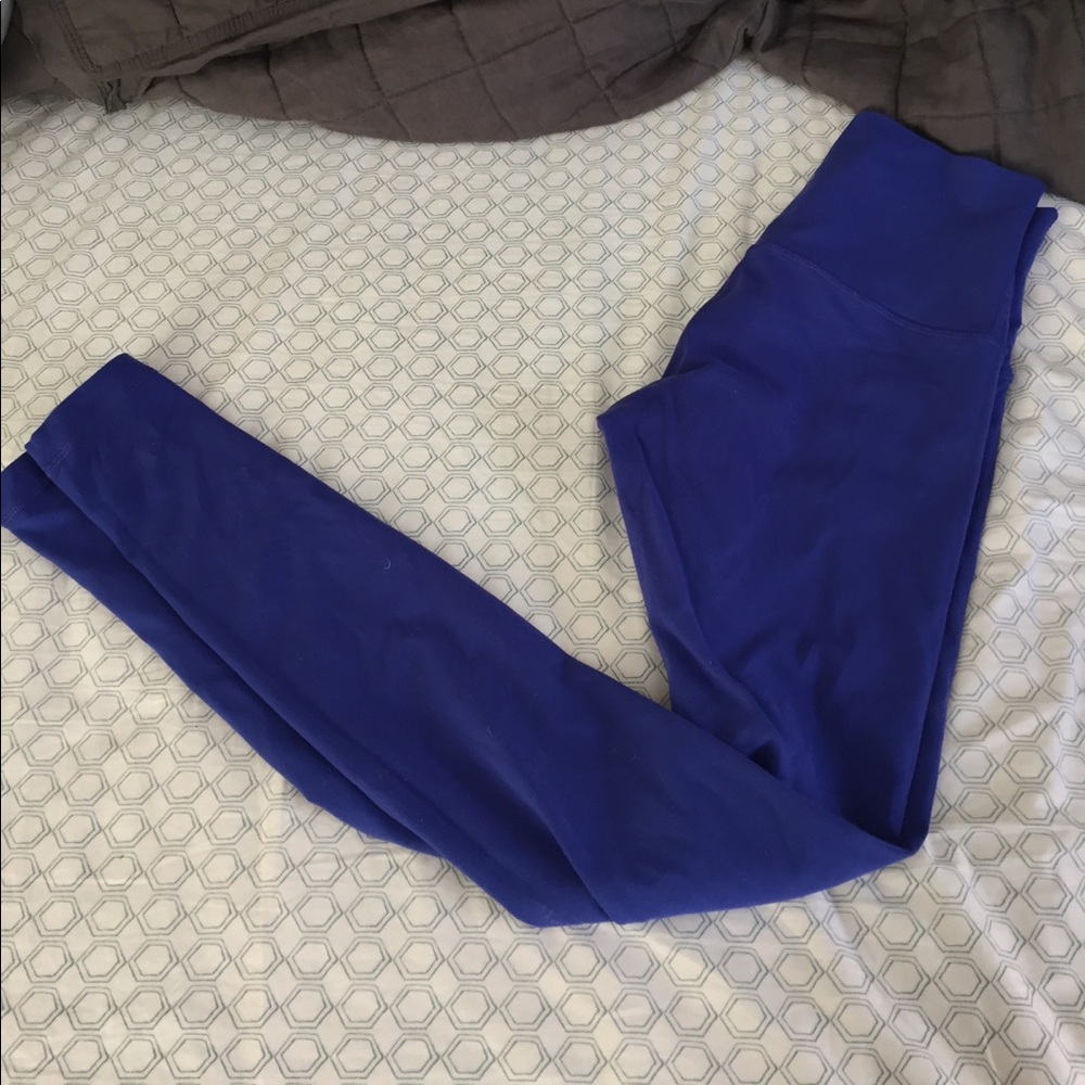 lululemon athletica Blue Leggings